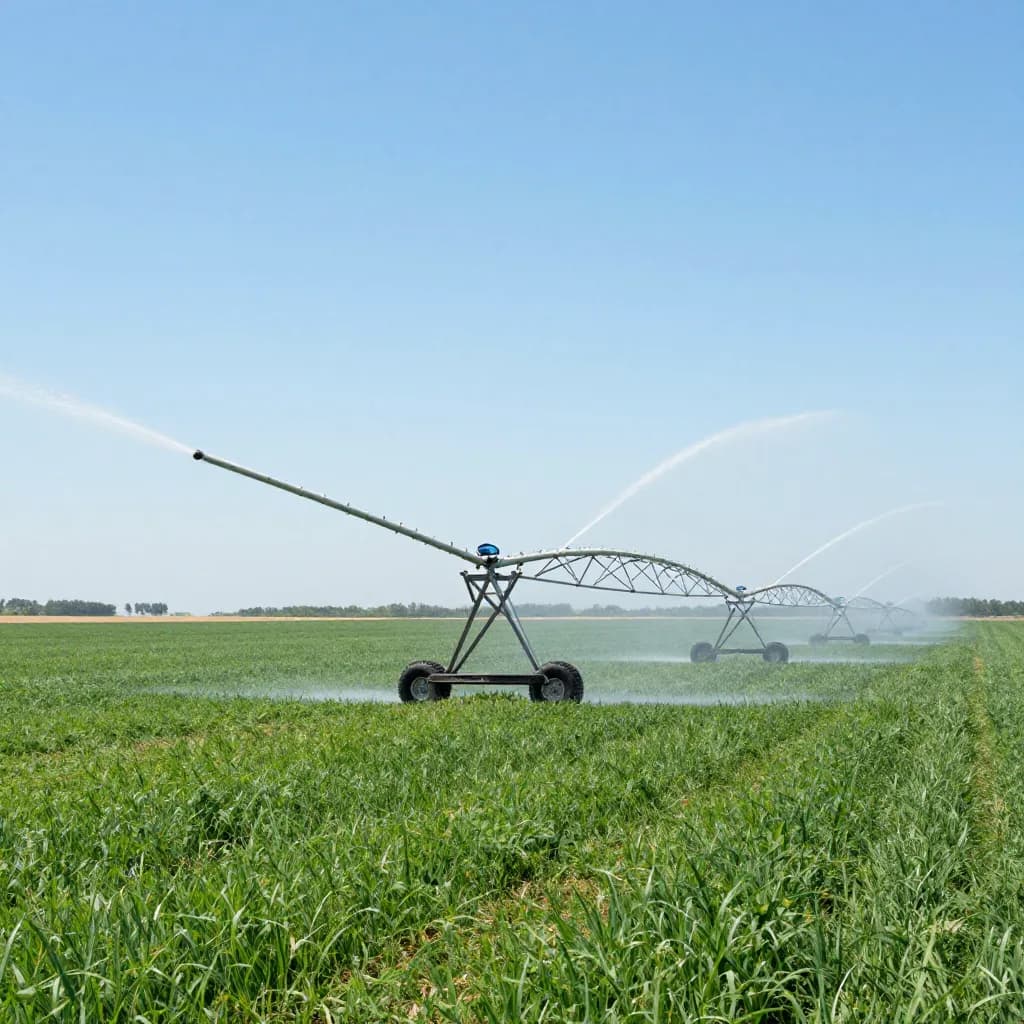Landwirtschaftliche Bewässerungsfläche