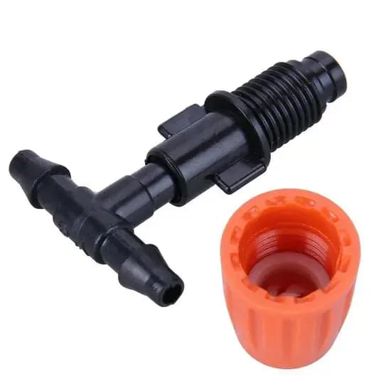 Adjustable Mist Fogger Nozzle with 1/2" Coupling Adapter | IrriNex - 4