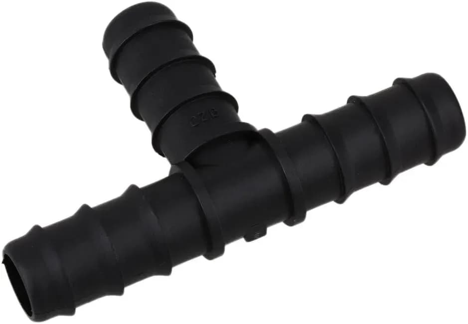Barb Drip Tee Connector Fittings for Agricultural Irrigation - 1