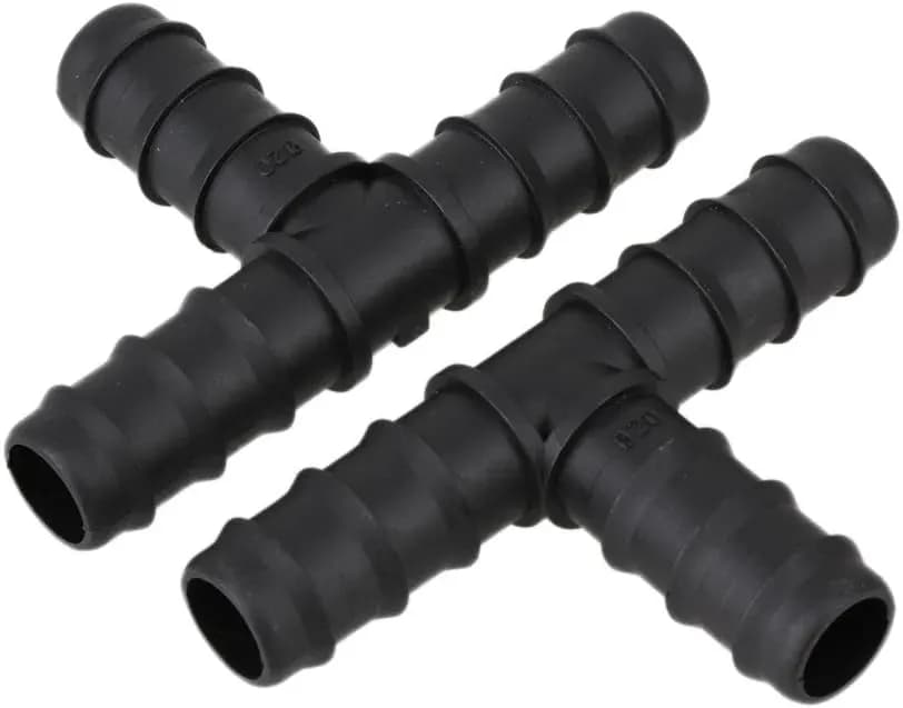 Barb Drip Tee Connector Fittings for Agricultural Irrigation - 2