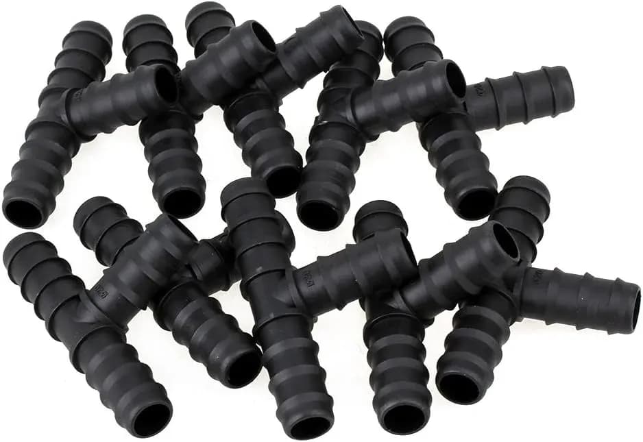 Barb Drip Tee Connector Fittings for Agricultural Irrigation - 4