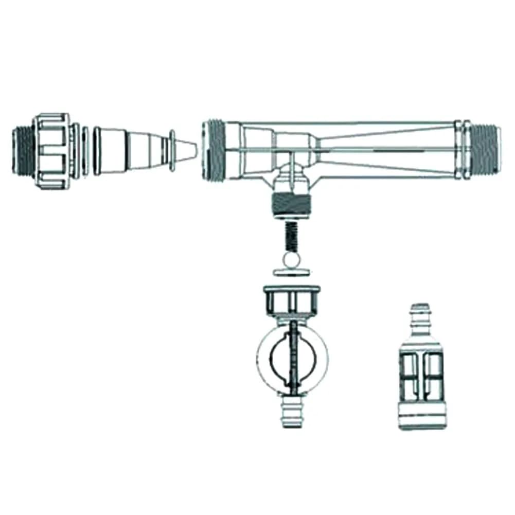 IrriNex Venturi Fertilizer Injector for Drip Irrigation - 4