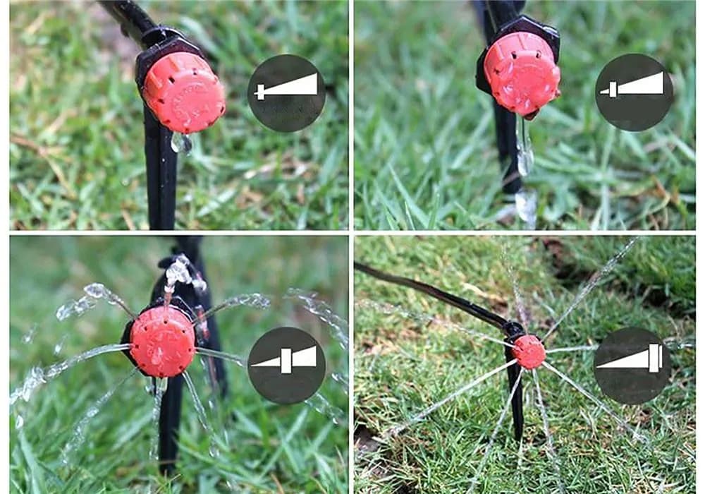 IrriNex Adjustable Drip Emitter, 0–70 LPH – Micro Irrigation Dripper - 4