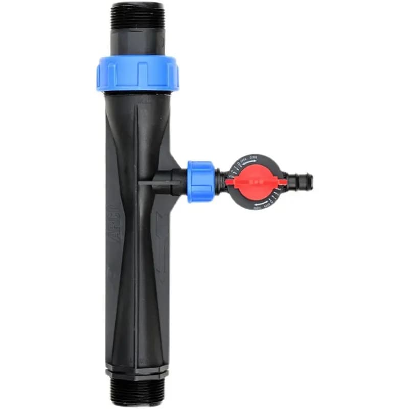 IrriNex Venturi Injector Tube with Bypass Valve – Fertilizer Injection Pipe