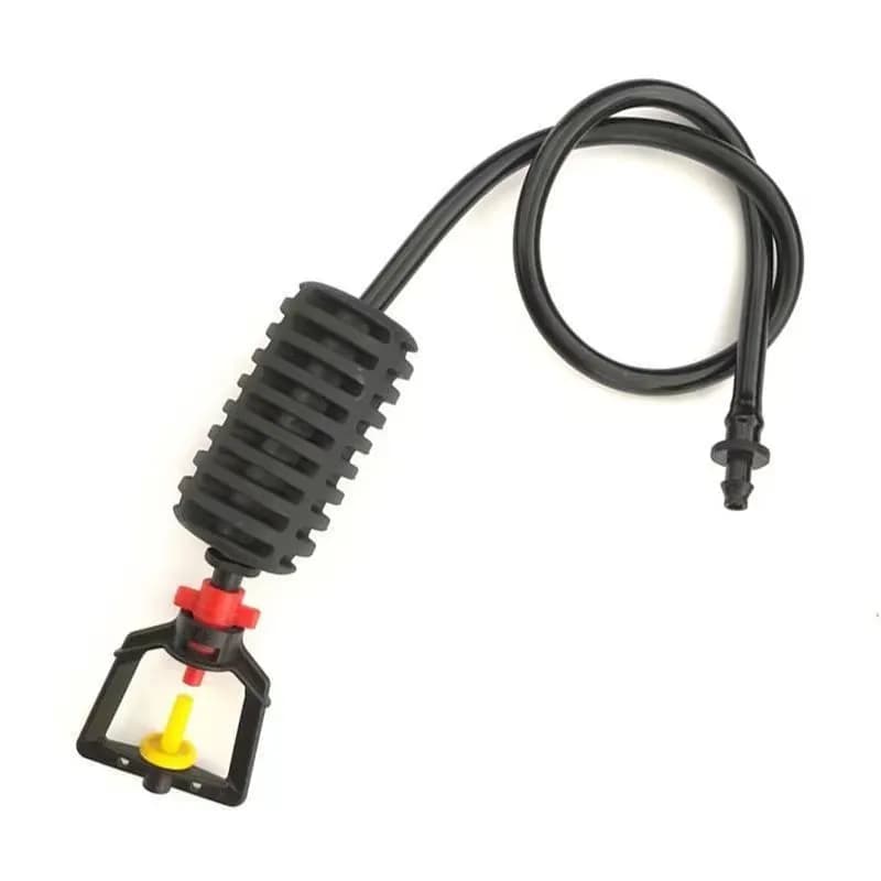 IrriNex Hanging Overhead Micro Sprinkler – 360° Rotating Irrigation Nozzle