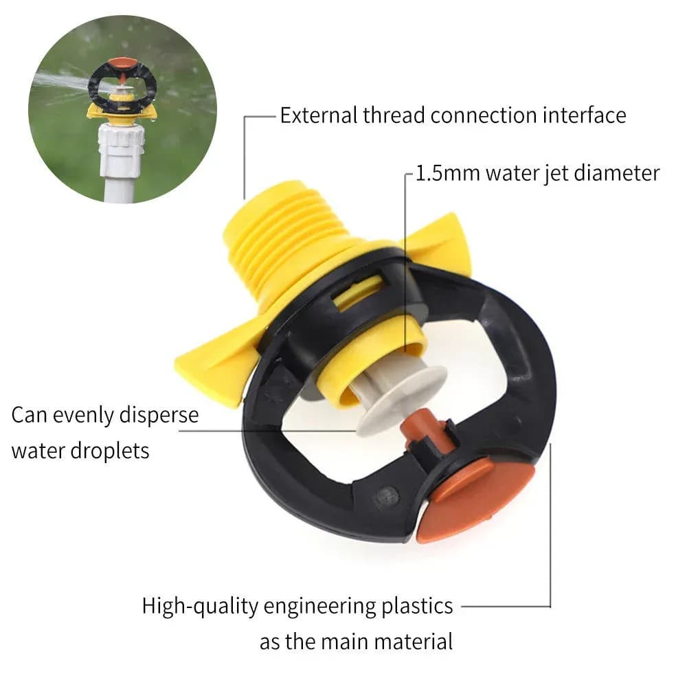 Insect-Proof Male Thread Roating Micro Sprinkler - 5