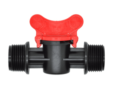 Threaded Male-Male Valve