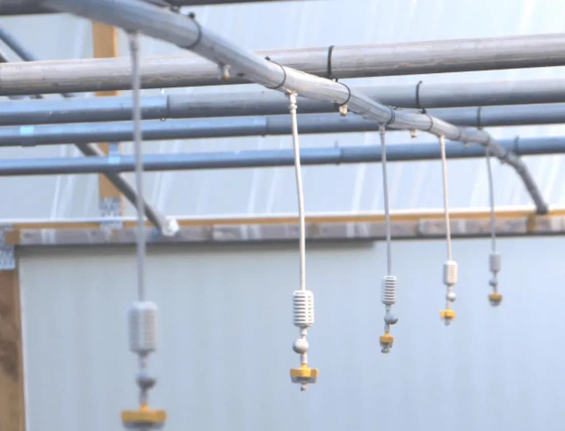 how to irrigate a greenhouse