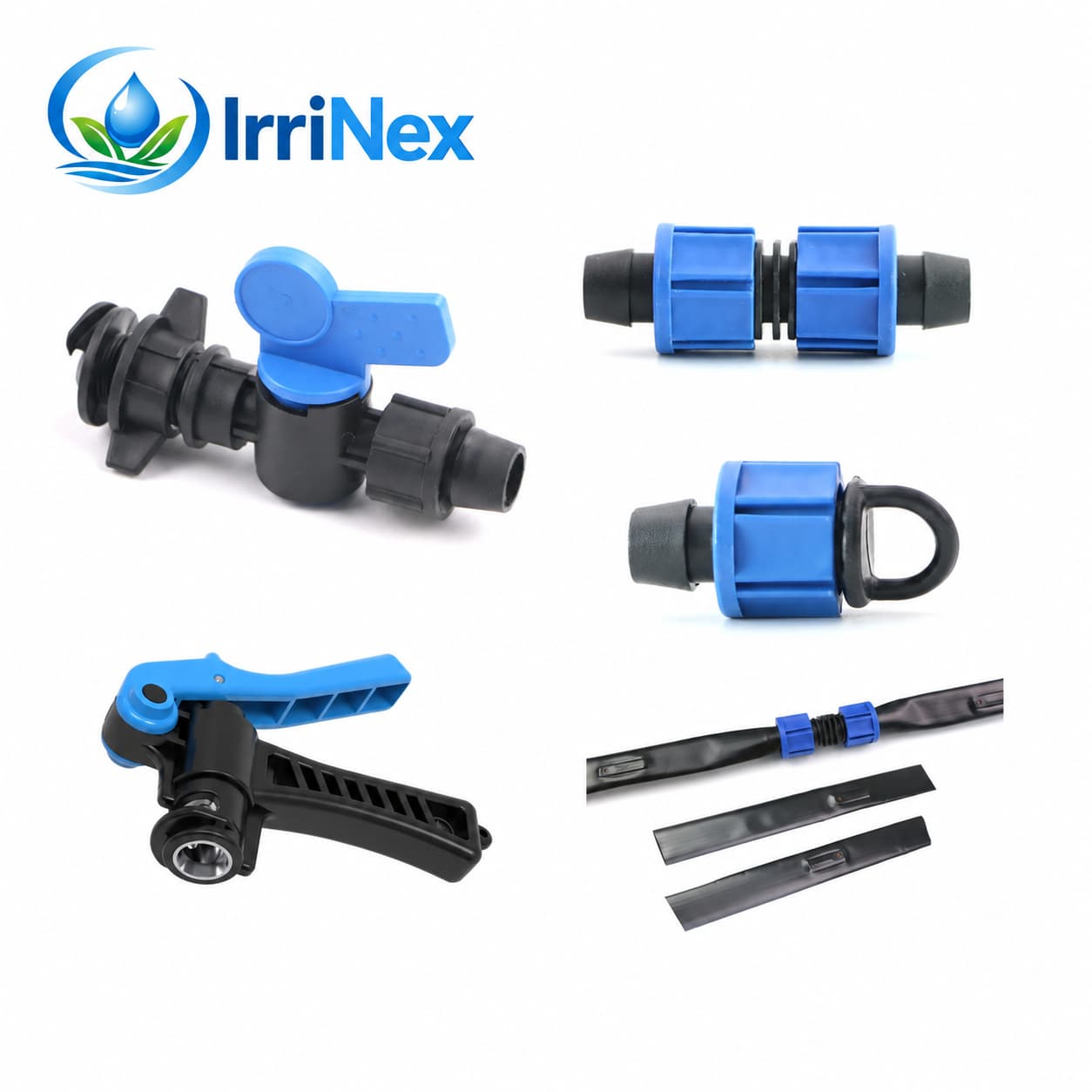 Raccords goutte-à-goutte pour système d’irrigation par ruban