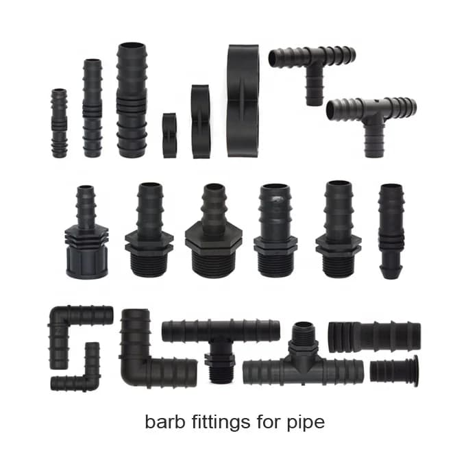 POM-Schlauchtüllen-Fitting-Verbinder für 16 20 25 32mm LDPE- und HDPE-Rohre in Gartenbewässerungssystemen