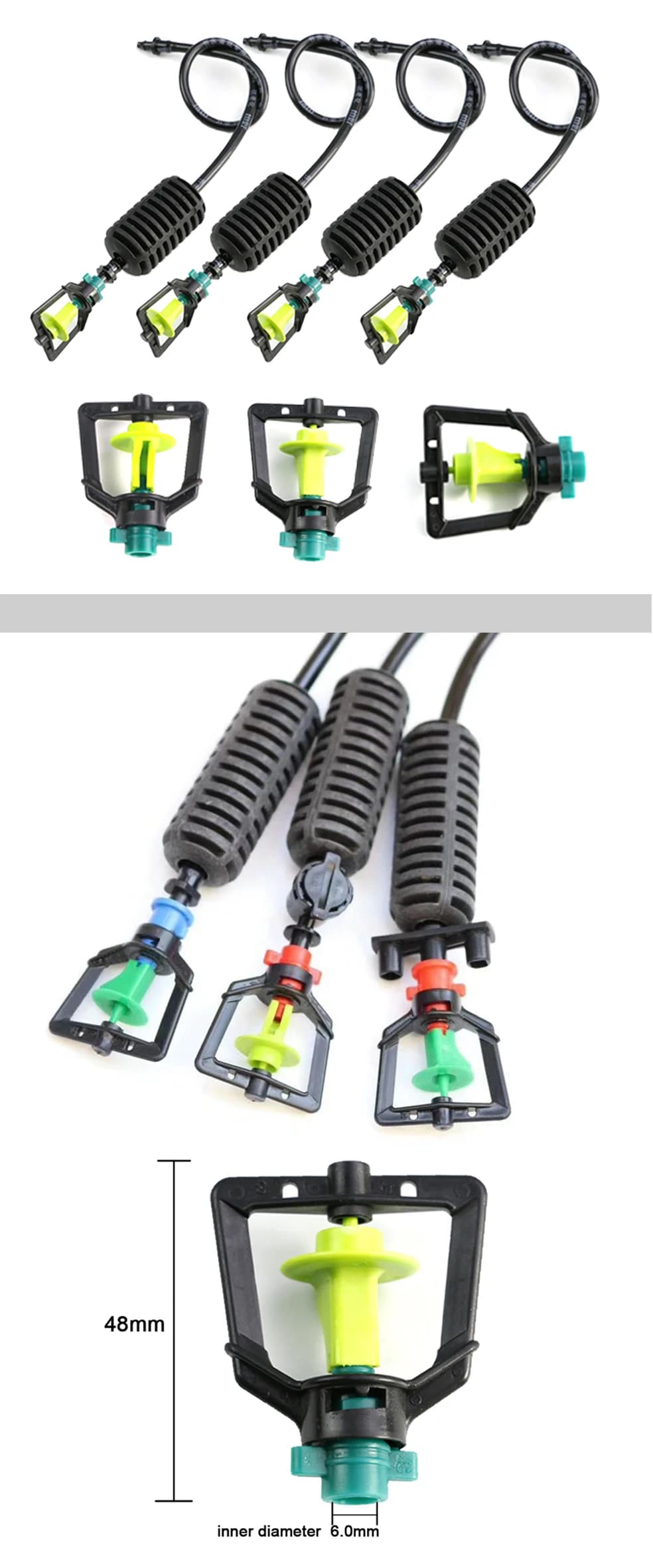 251T Micro Sprinkler or Greenhouse Irrigation System Water Sprayer Home Garden 360 Micro Sprinkler