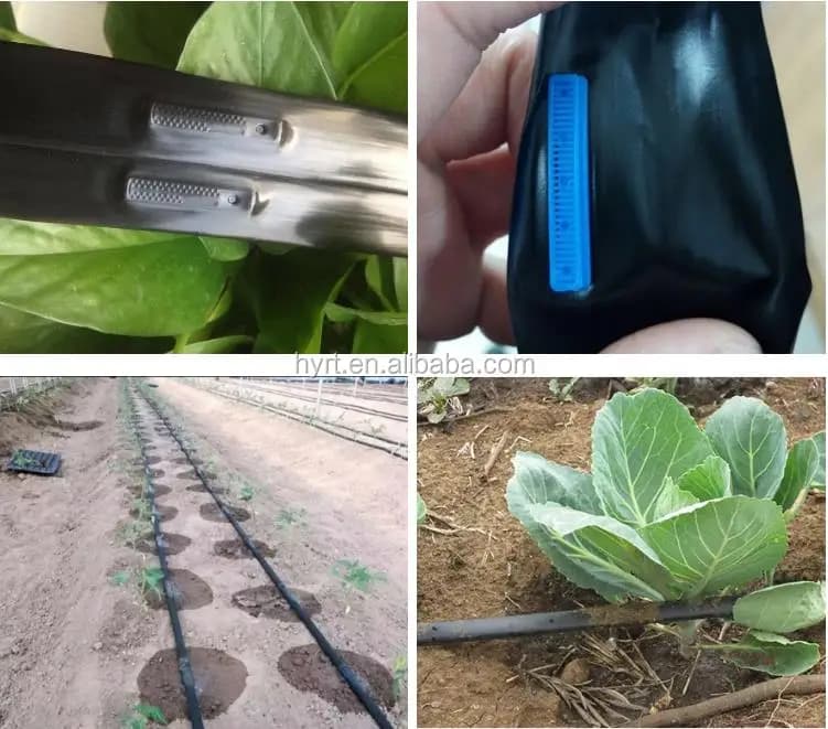 Impianti automatici di irrigazione a goccia agricola 1ha con tubi da giardino in bobina e nastro gocciolante