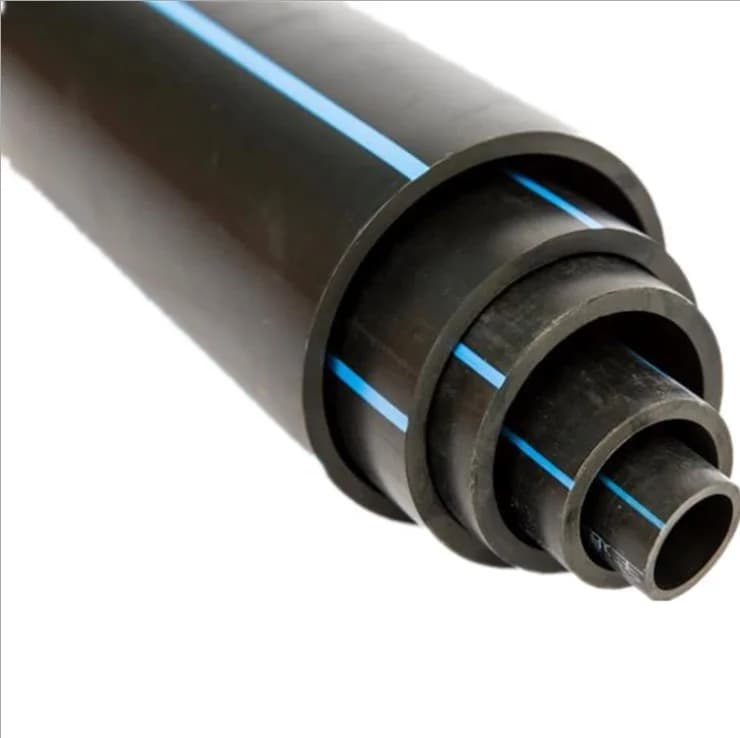 Factory Wholesale HDPE /LDPE Pipe Black Plastic Water Pipe for Irrigation System