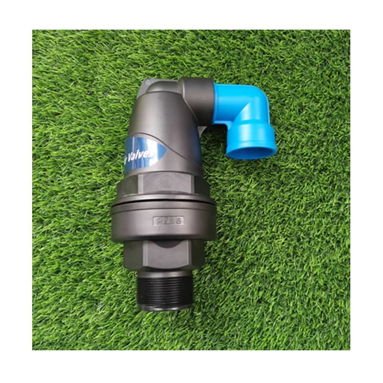 Vanne de purge d’air en plastique 3/4'' 1" pour contrôle de la pression d’irrigation