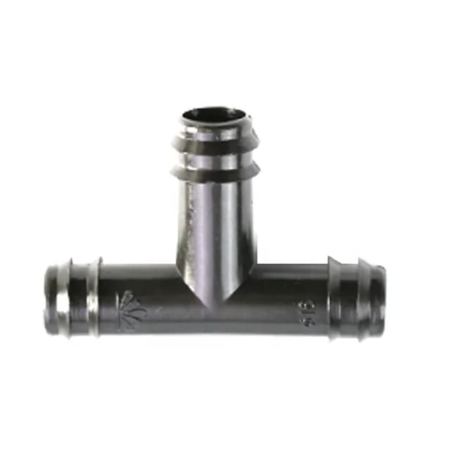 Accesorio y conector con espiga para sistemas de riego agrícola y accesorios de sistemas de riego por goteo