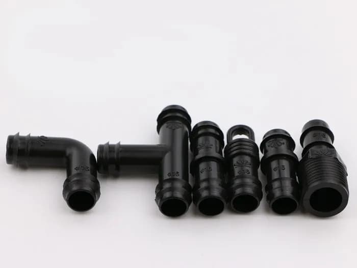 POM-Schlauchtüllen-Fitting-Verbinder für 16 20 25 32mm LDPE- und HDPE-Rohre in Gartenbewässerungssystemen