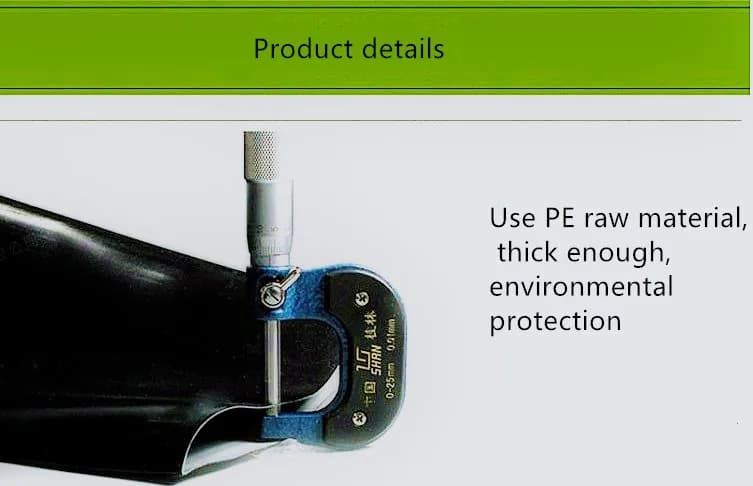 Plastic PE Spray Tape Rain Tape for Drip Irrigation System