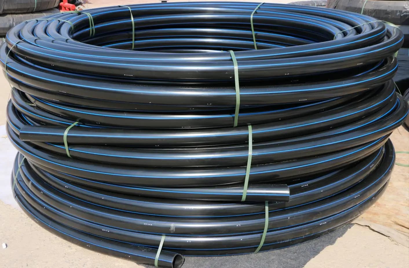 Tube d’irrigation PE, tuyau agricole goutte-à-goutte et tuyau en plastique PE