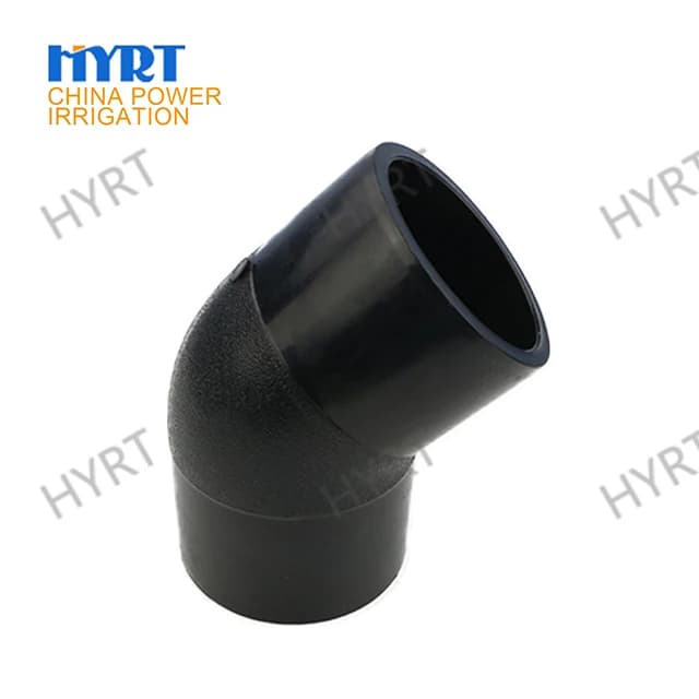 Фитинги HDPE для стыковой сварки и фитинги капельной трубы для системы капельного или сельскохозяйственного орошения фермы