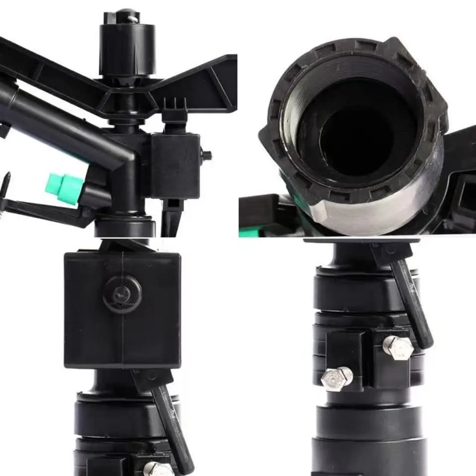 Agriculture Plastic Adjustable Impact Sprinkler for Garden and Farmland Irrigation System