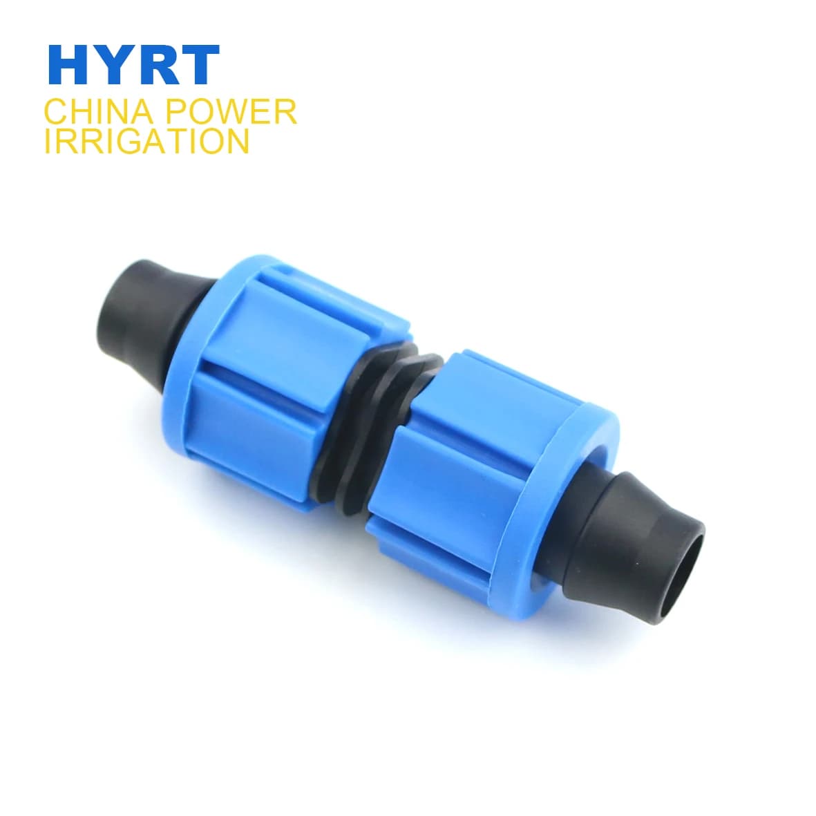 Drip Tape Fitting and Pipe System Drip Fittings Irrigation System Lock Coupling Connector for Pe Pipe and Drip Tape