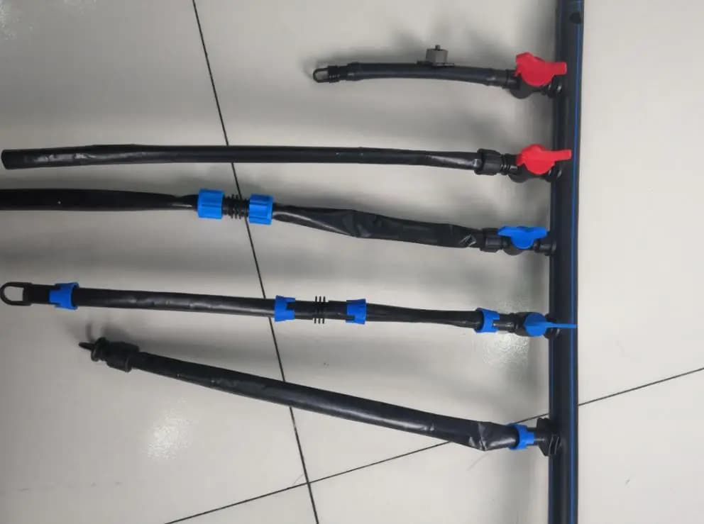 Kit de sistema de irrigação por gotejamento 1ha / 2ha com serviço de projeto