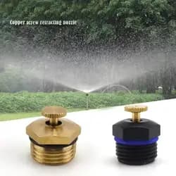 Agricultural Plastic Automatic 1/2 Inch Rotary Impact Plastic butterfly Nozzle Sprinkler for Lawn Irrigation System
