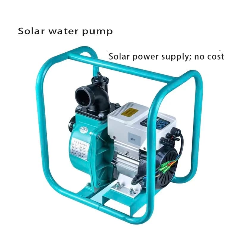 2inch selbstansaugende Solar-Wasserpumpe mit hohem Durchfluss im Großhandel für landwirtschaftliche Bewässerungssysteme