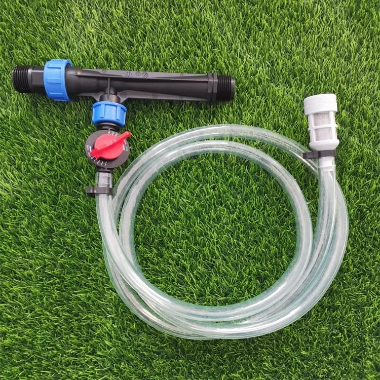 Nuovo dosatore di fertilizzante Venturi, tubi da giardino e impianto di irrigazione agricola