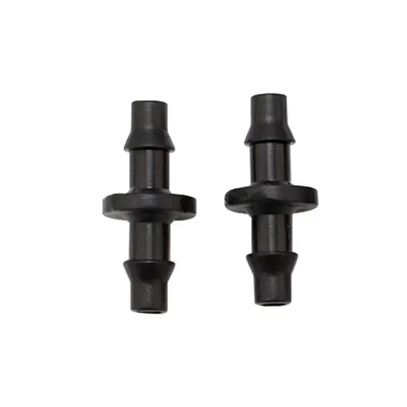 Connecteur de microtube 4/7, adaptateur à deux embouts cannelés pour micro-raccordement de tuyau