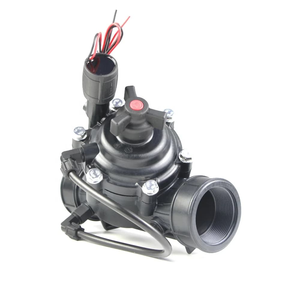 Válvula solenoide automática 3 Inch 12V AC com controle eletrônico de vazão para irrigação agrícola