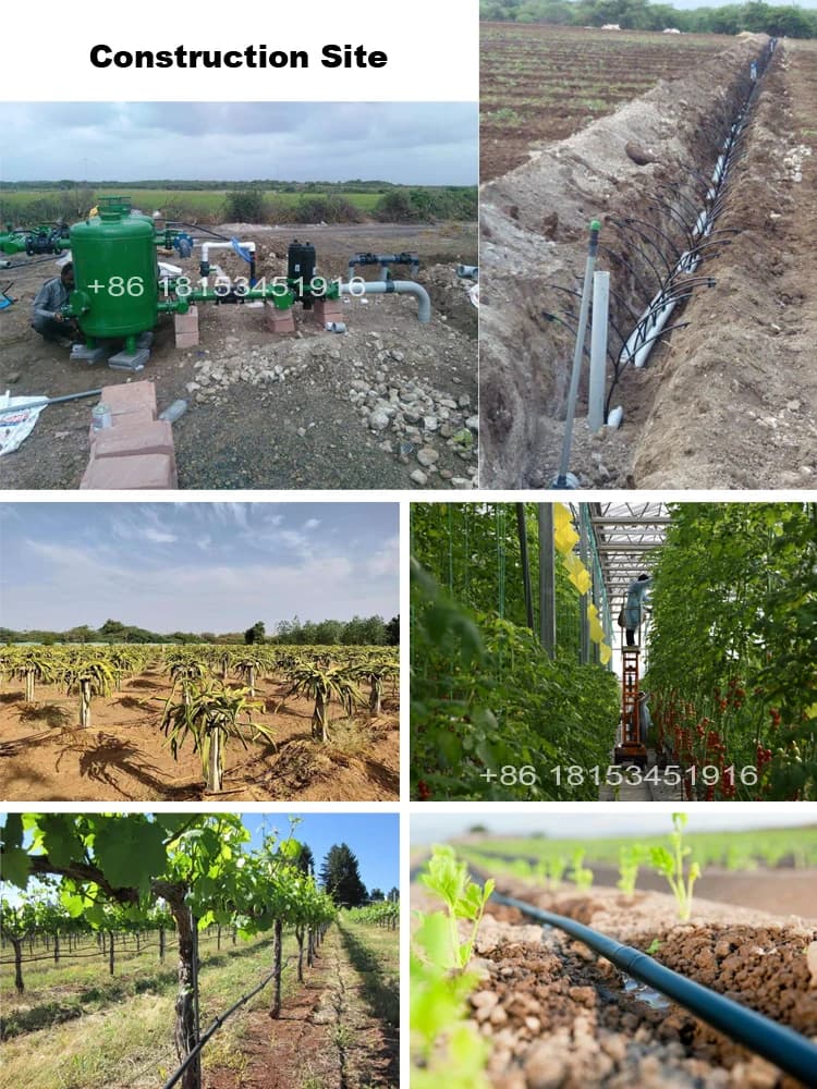 1公顷用滴灌管，灌溉系统滴灌管道