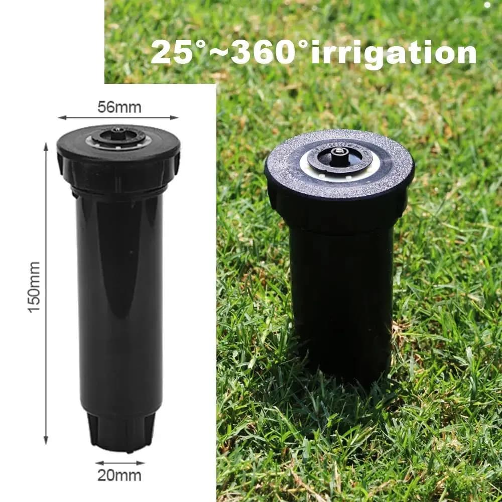 Aspersor emergente automático de agua para plantas en sistemas de riego de jardín