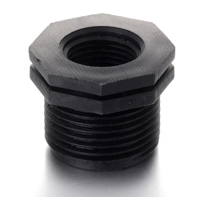 PP Male Female Thread Reducer Bushing Farm Irrigation Fittings 16mm