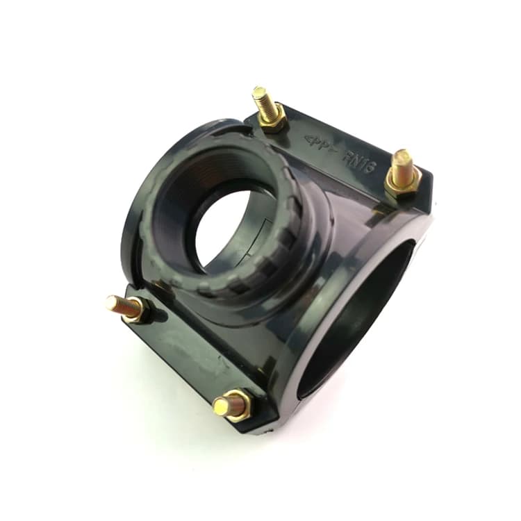 Легко соединяемый седловой хомут PP 63mmX32mm, фитинги оросительной трубы