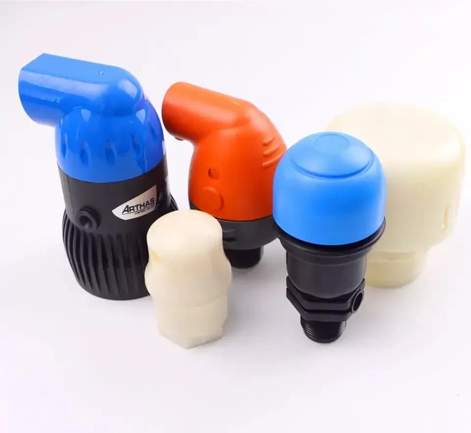 Valvola di sfiato aria in plastica 3/4'' 1" per controllo della pressione nell'irrigazione