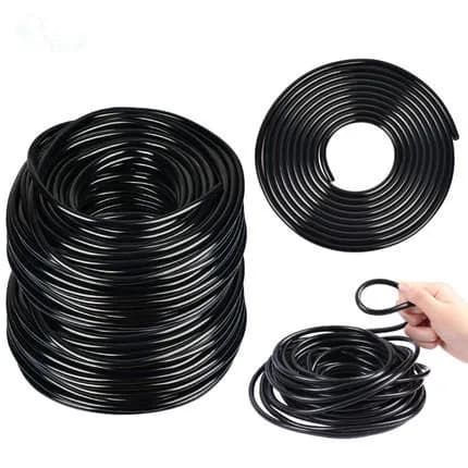 Kunststoffschlauch und Rohr 3/5mm 4/7mm 8/11mm, Mikroschlauch für Garten-Tropfbewässerungssysteme