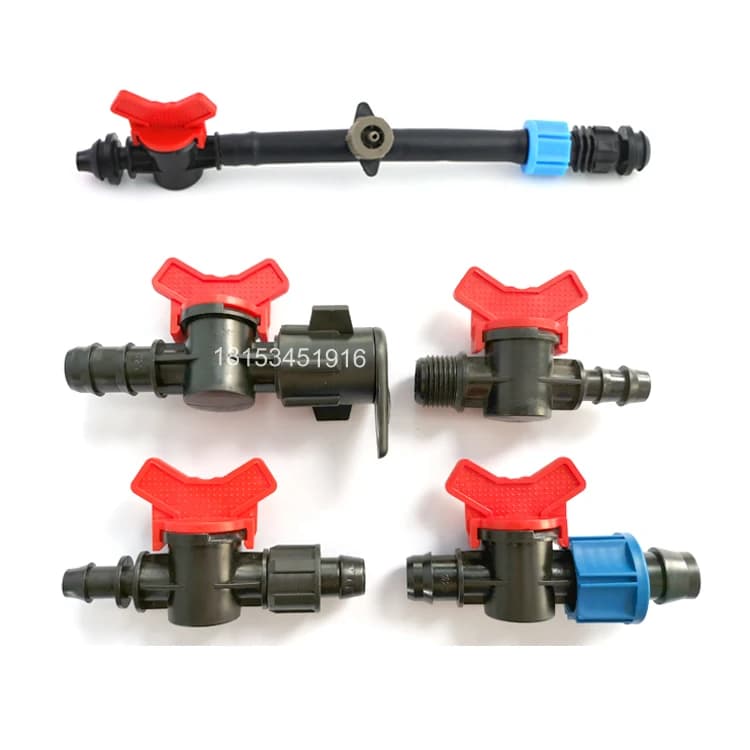 Drip Irrigation Fitting Small Valve for Farm Irrigation System