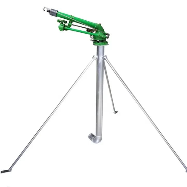 תותח המטרה מפליז P50 בגודל 2 Inch עם הנעת תמסורת 360 להשקיה חקלאית בחווה ולהשקיית מדשאות