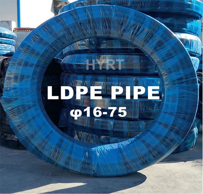 Пластиковая водяная труба LDPE высокого давления для сельскохозяйственного капельного орошения