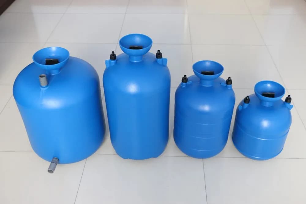 Tanque de água e fertilizante do fabricante para sistema de irrigação de jardins por gotejamento