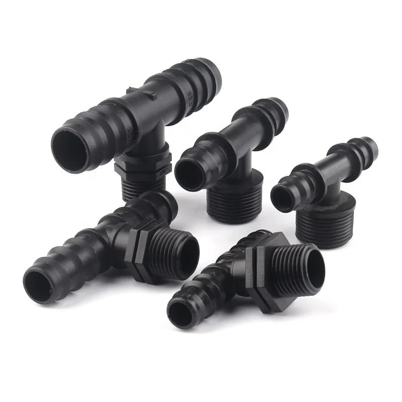 POM-Schlauchtüllen-Fitting-Verbinder für 16 20 25 32mm LDPE- und HDPE-Rohre in Gartenbewässerungssystemen