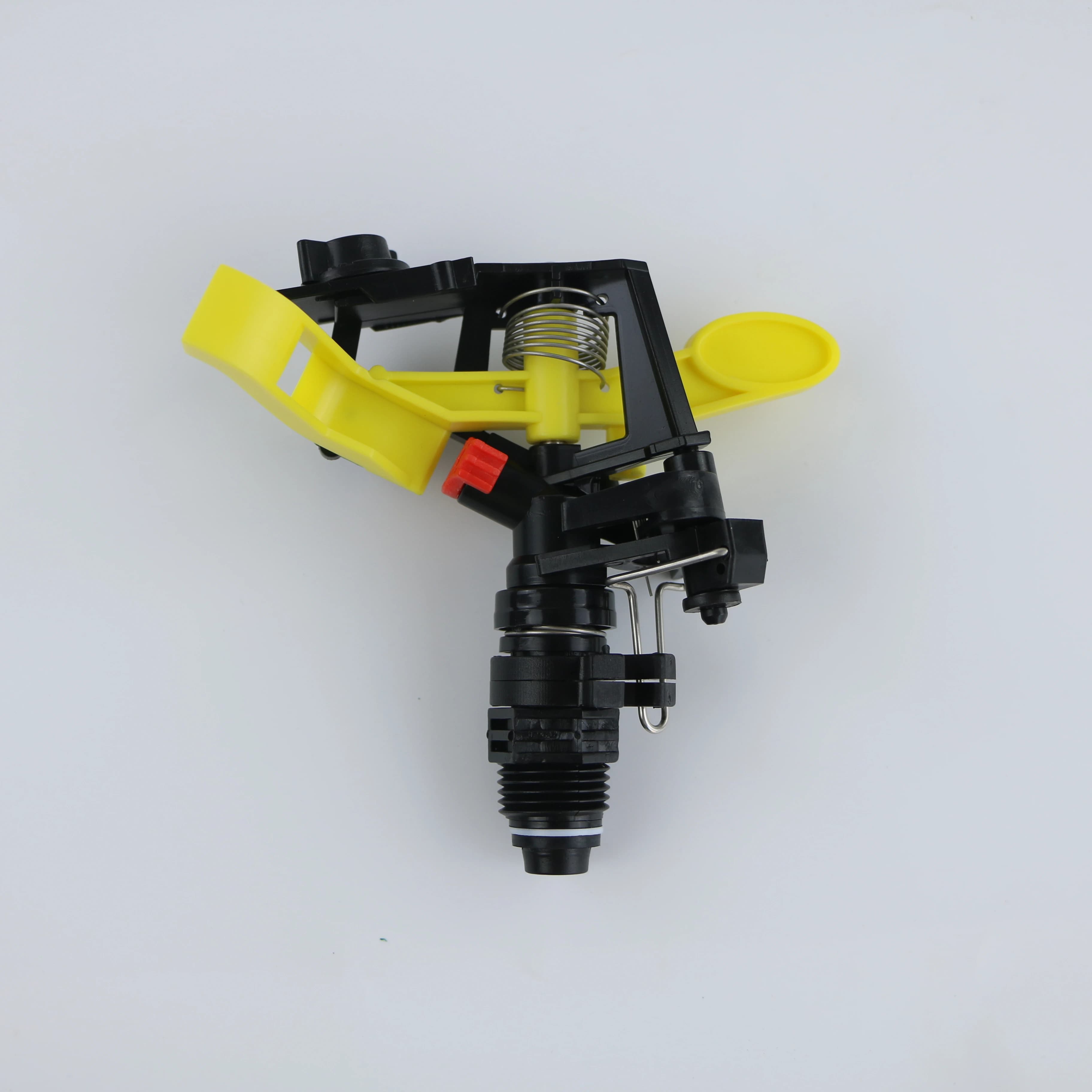 Irrigatore a battente in plastica 1/2" M con rotazione 360 e spruzzatore regolabile per impianto di irrigazione agricola e del giardino a risparmio idrico
