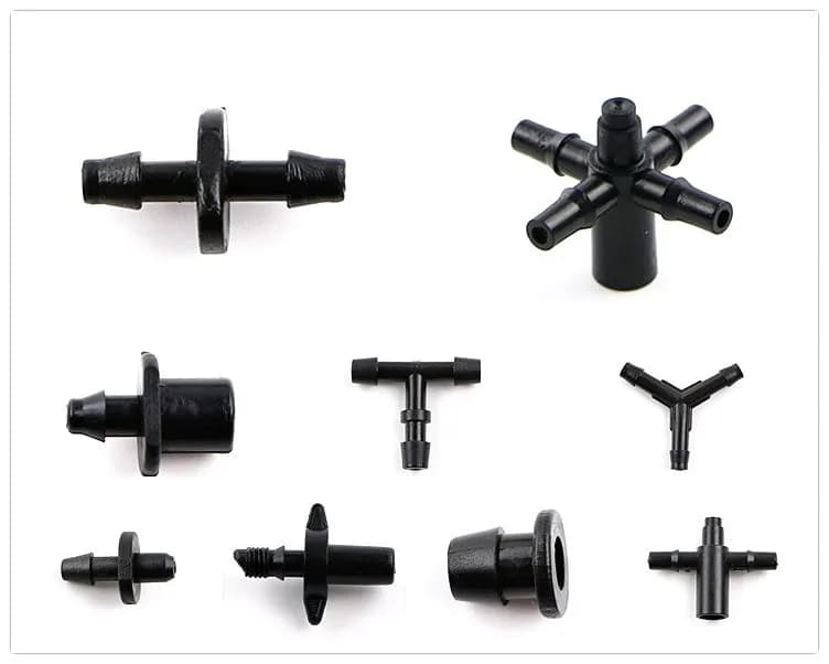 Garden Water Drop Irrigation System for Bonsai Distribution Assembly Elbow Arrow Dripper