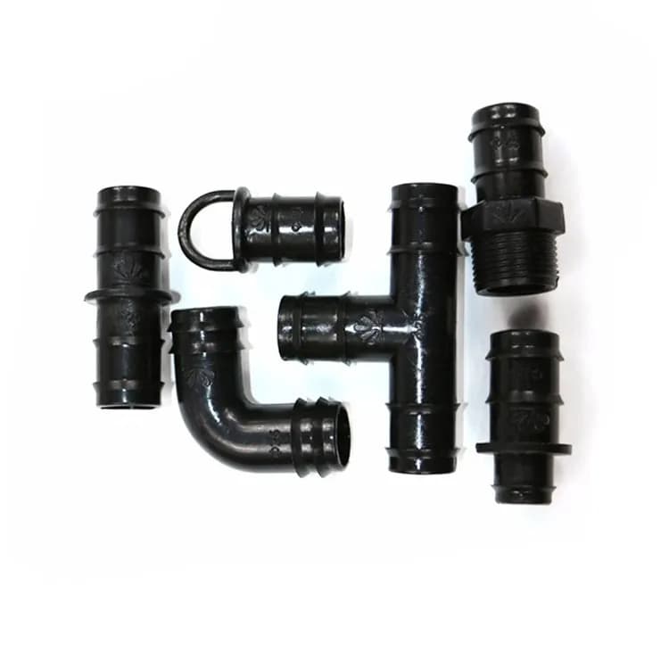 Plastic Irrigation Plastic Barbed Pipe Fittings Barb Coupling