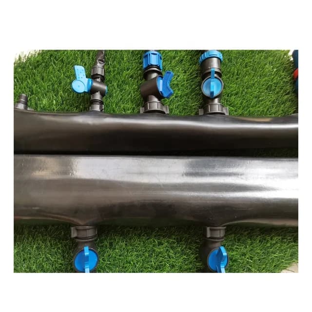 Tubo de mangueira plana de LDPE para irrigação, rolo de mangueira PE para sistema de irrigação agrícola
