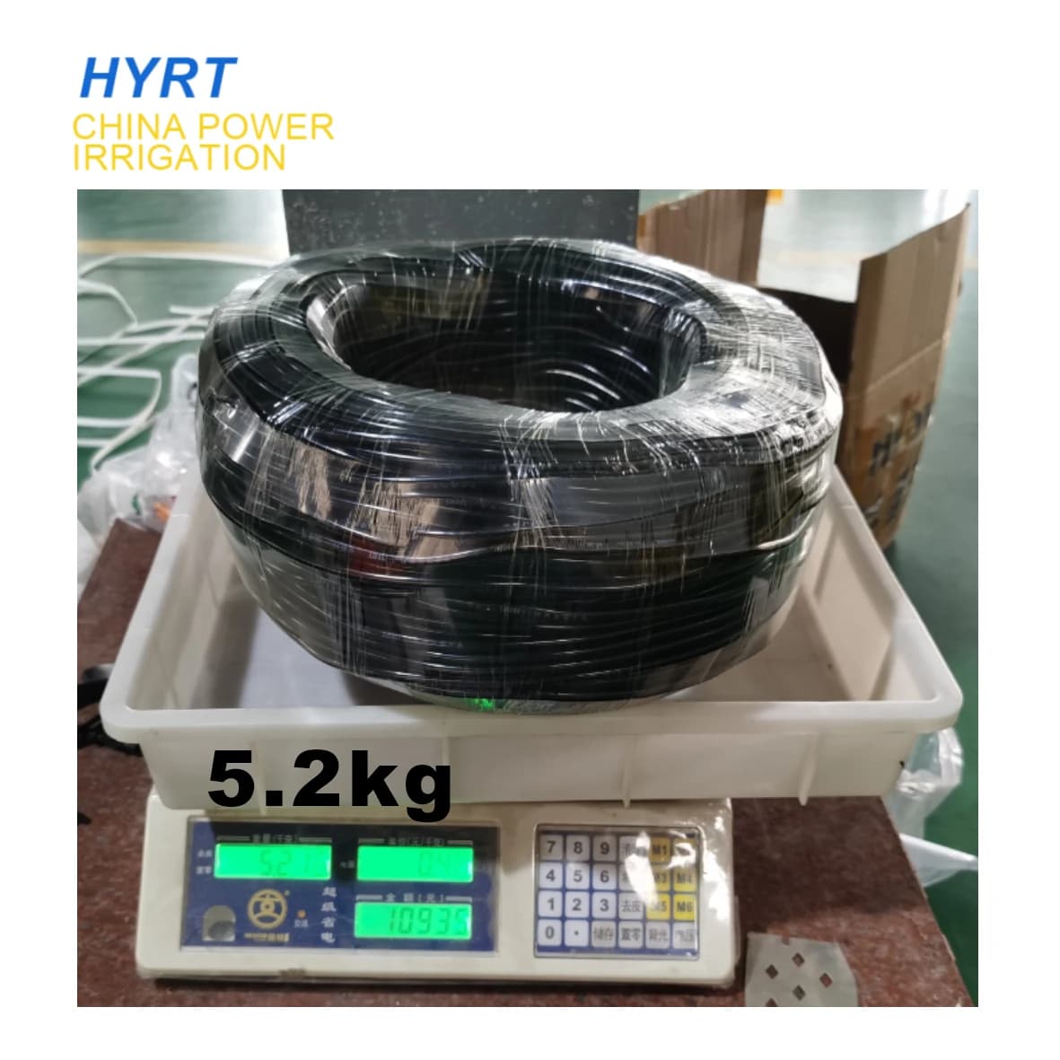 园艺微喷头或箭形滴头灌溉系统用柔性 PVC 微管，规格 3/5mm、4/7mm、8/11mm