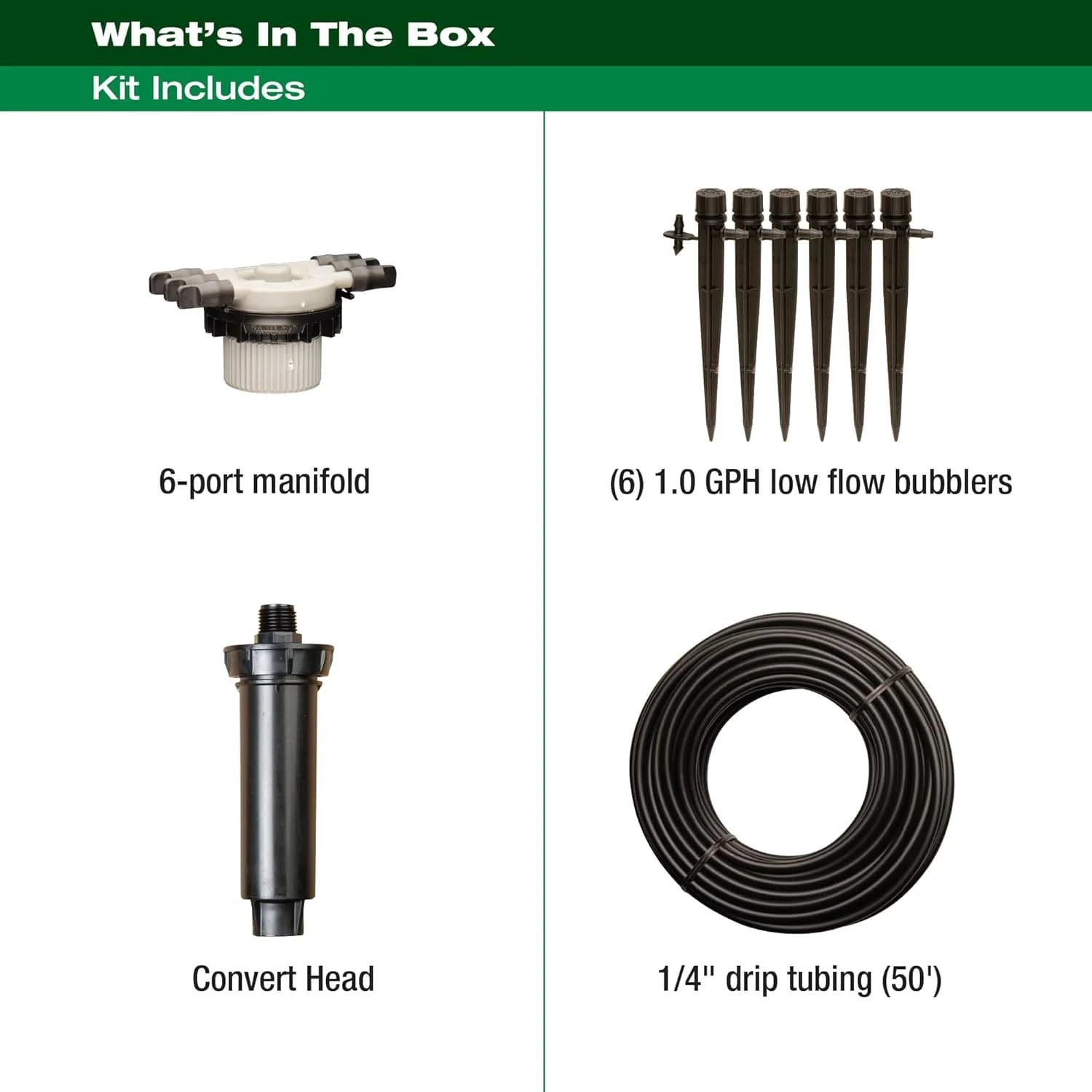 IrriNex 1/4-inch Pop-Up Sprinkler Conversion Kit component view 2