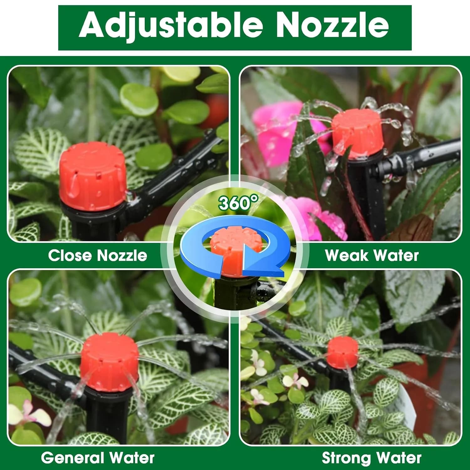 IrriNex 1/4-inch Drip Irrigation System Kit component view 4