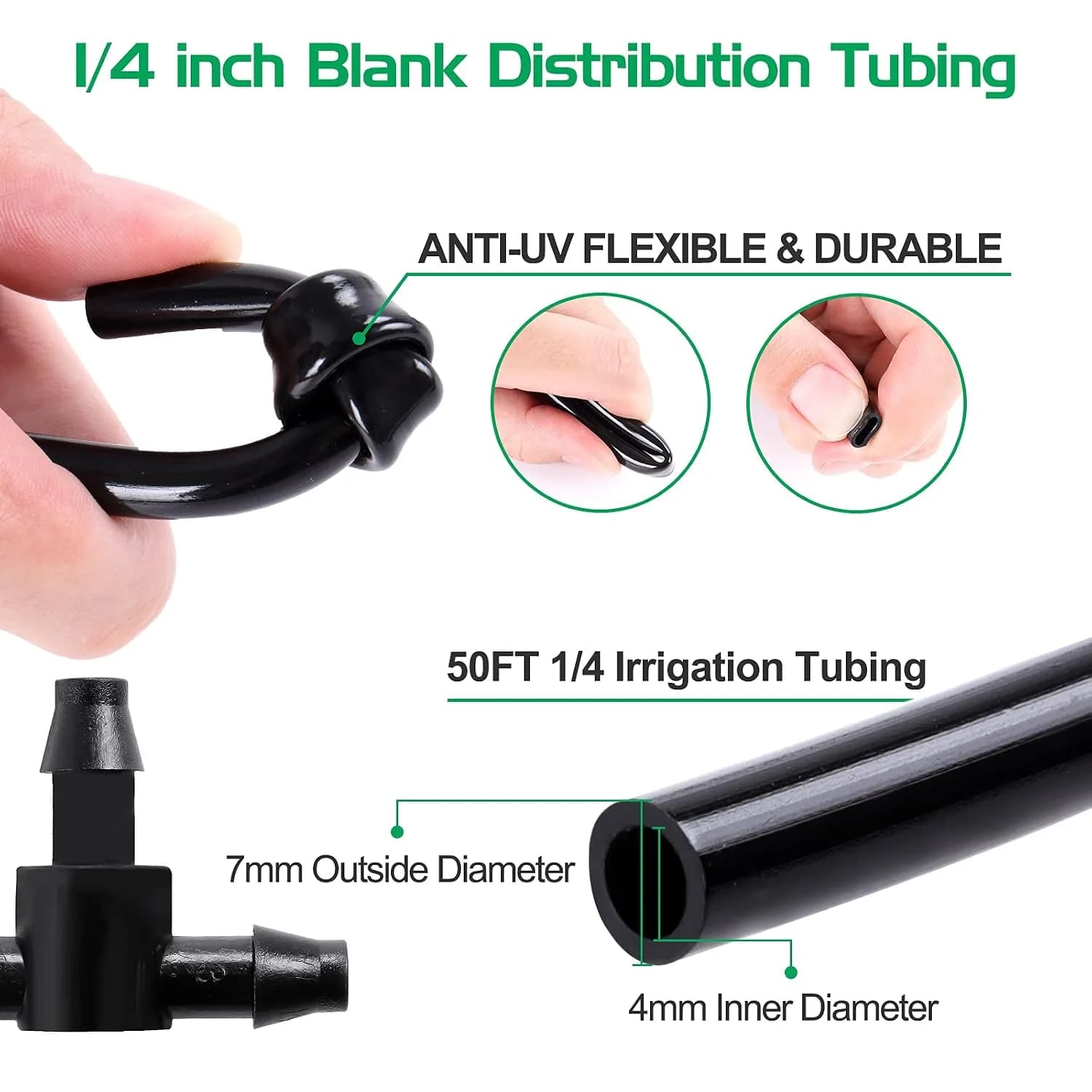 IrriNex 50 ft Drip Irrigation System Kit component view 4